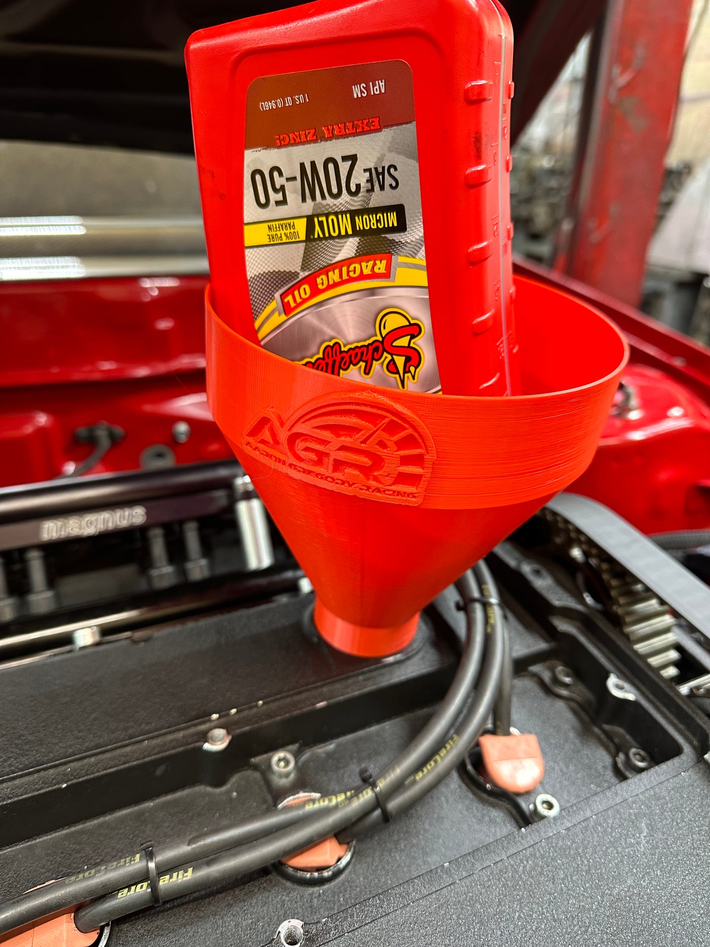 AGR Valve Cover Funnel (Frontline Fabrication)