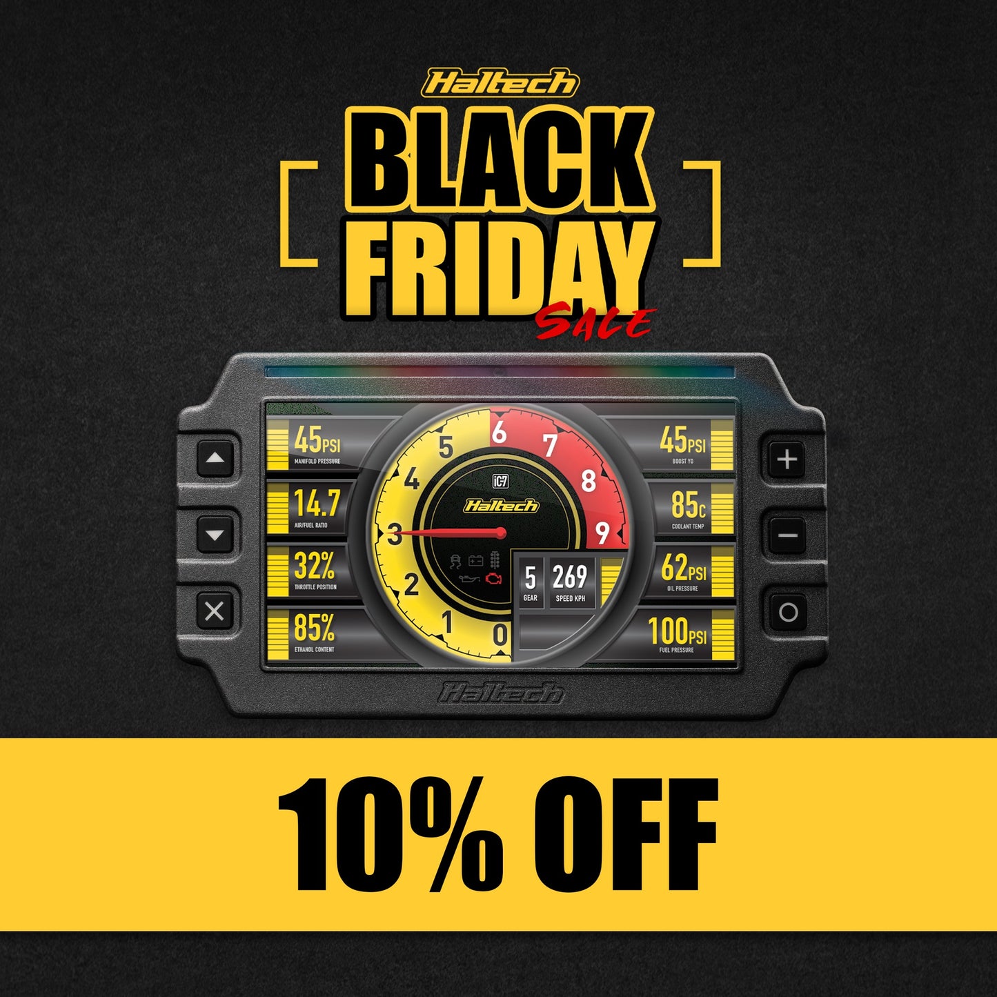 Black Friday Haltech IC-7 Dash