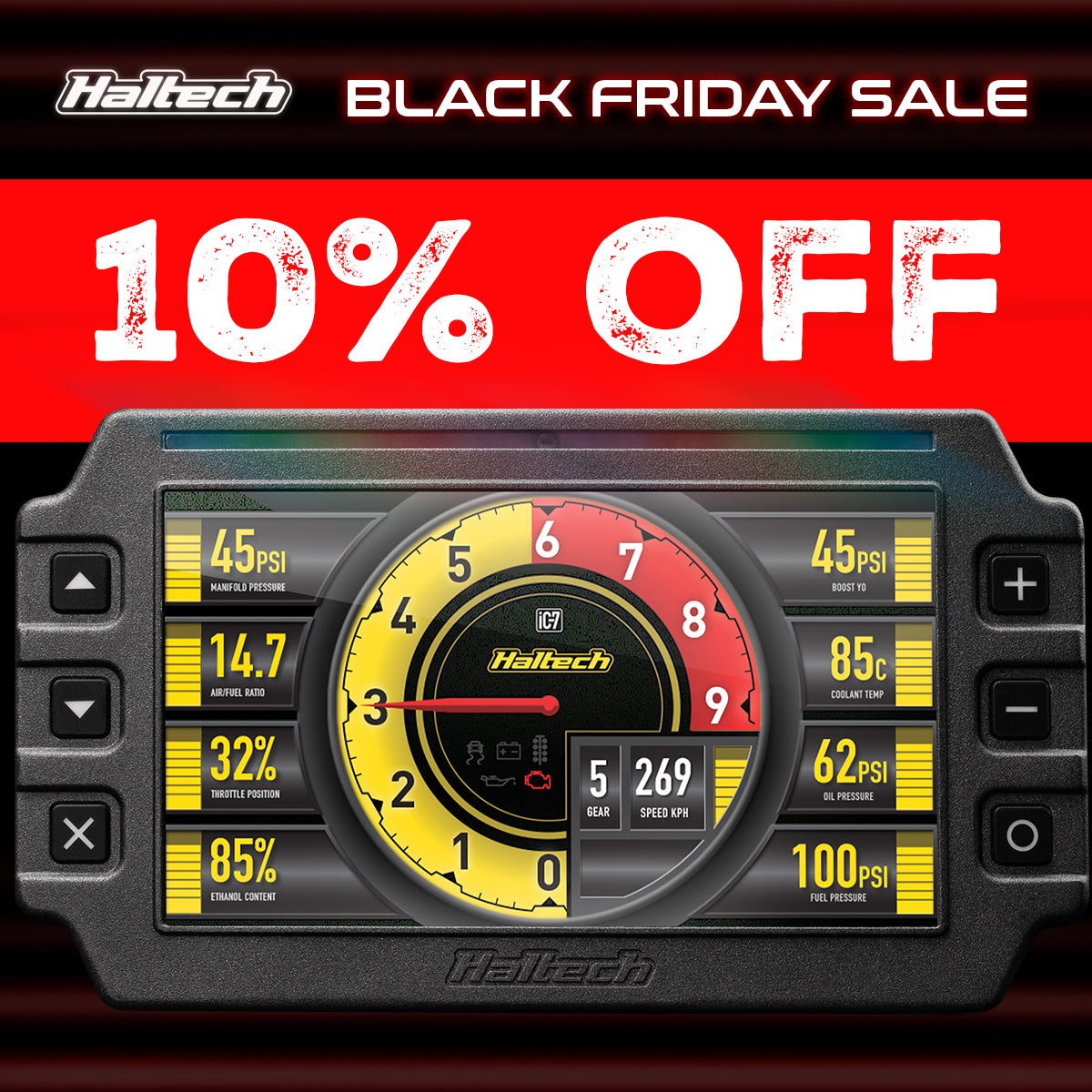 Black Friday Haltech IC-7 Dash