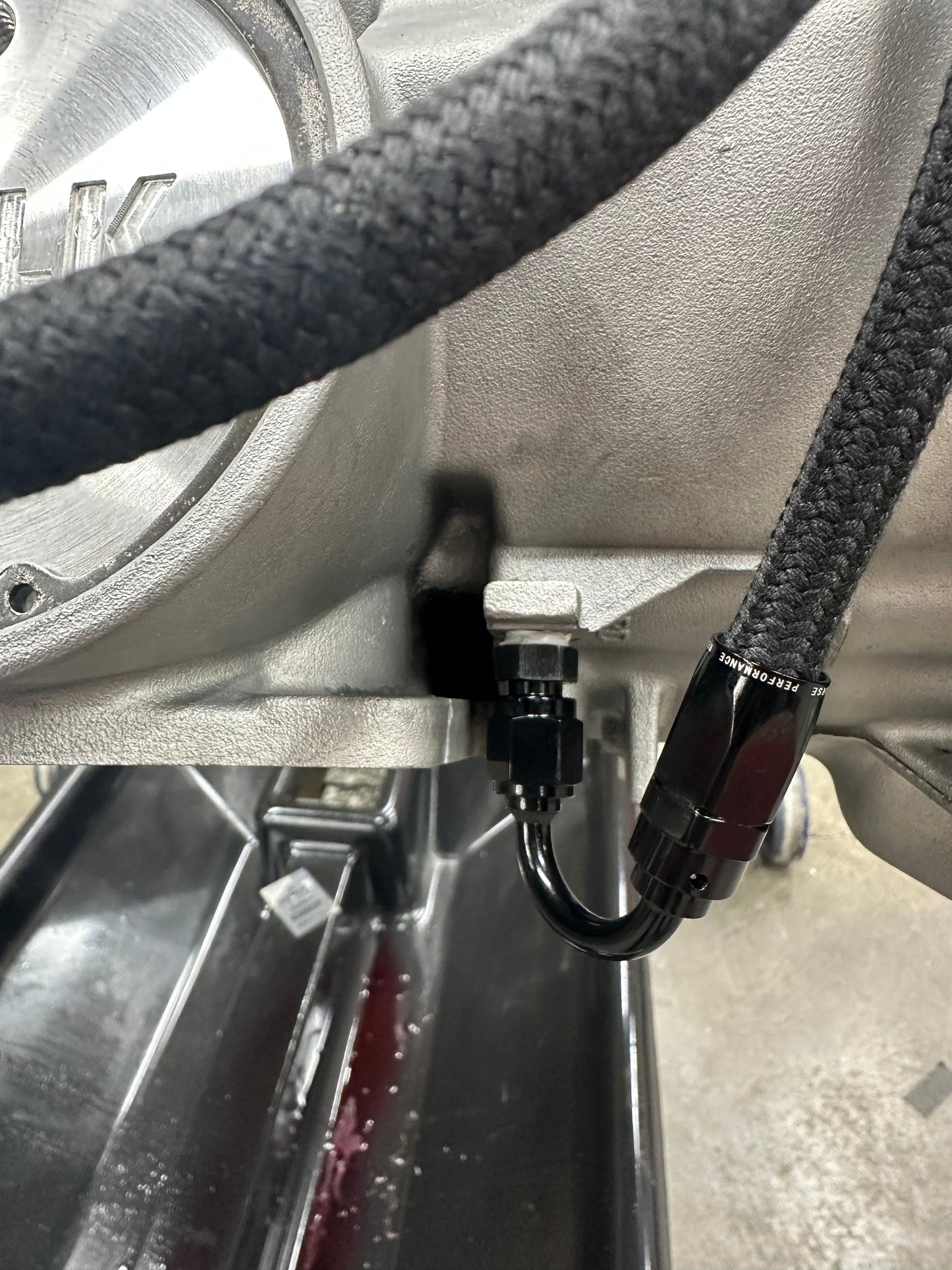 Modify case for planetary feed and cooler return