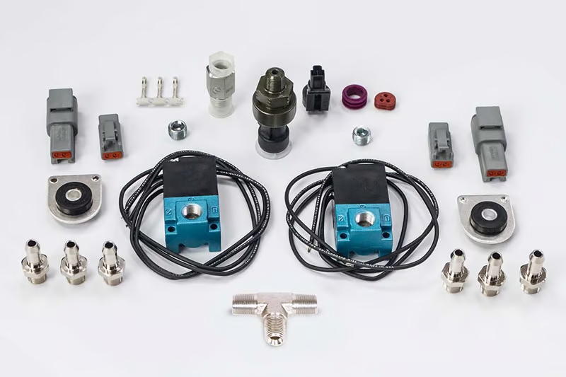 Haltech CO2 Boost Control Dual Solenoid & Pressure Sensor Kit
Thread: 1/8 NPT