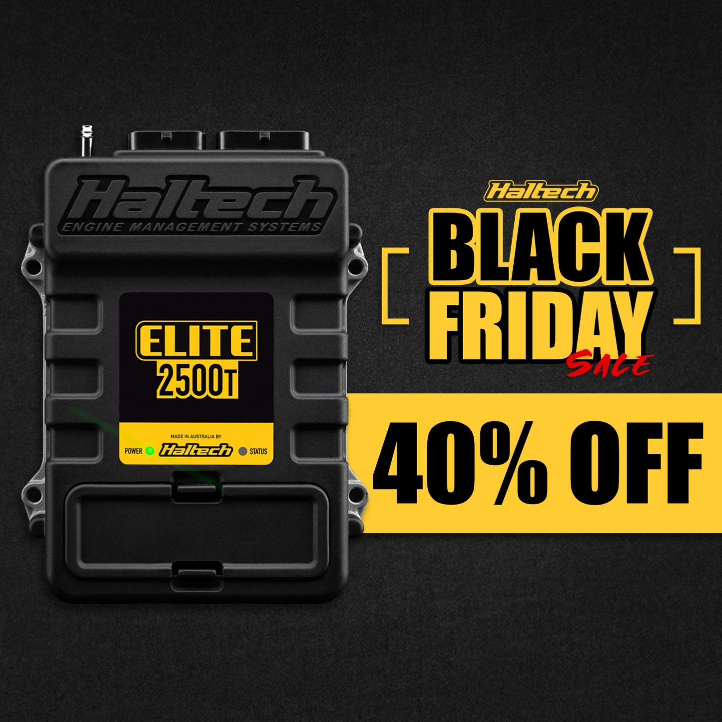 Black Friday Haltech Elite 2500T ECU Only