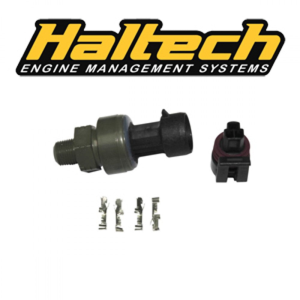 Haltech 150 PSI "TI" Fuel/Oil/Wastegate Pressure Sensor